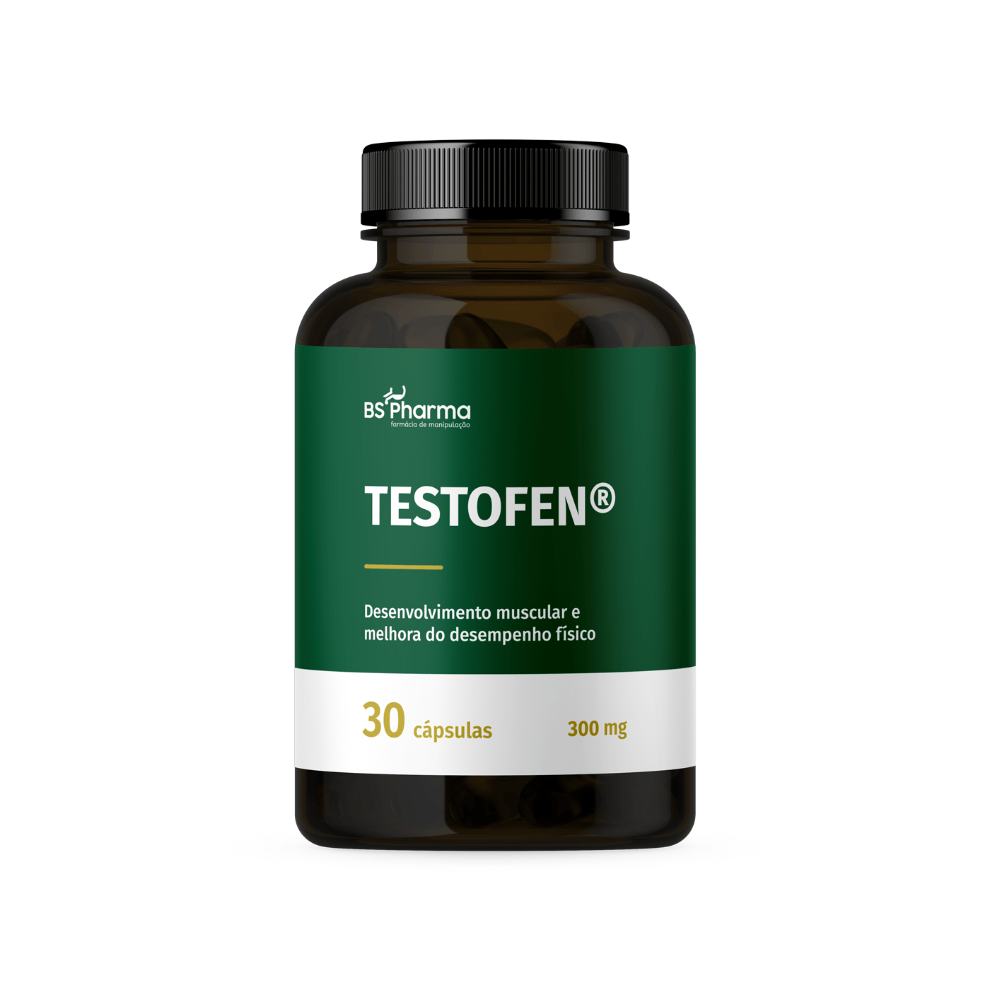 Testofen 300 mg 30 cápsulas BS Pharma